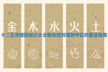 十二生肖婚配知识大全助你找到理想伴侣的最佳指南 十二生肖婚配知识大全助你找到理想伴侣的最佳指南