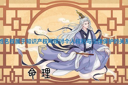 姓名权属于知识产权吗探讨个人权利与法律保护的关系 姓名权属于知识产权吗探讨个人权利与法律保护的关系