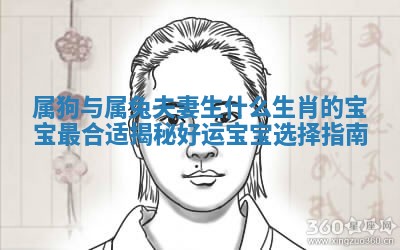 属狗与属兔夫妻生什么生肖的宝宝最合适揭秘好运宝宝选择指南