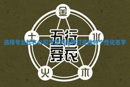 选择专业起名公司为您的品牌打造独特个性化名字
