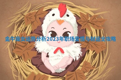 金牛座女运势分析2023年职场爱情与财运全攻略